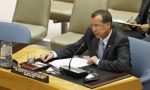 Le Représentant spécial du Secrétaire général en Iraq, Martin Kobler, au Conseil de sécurité.