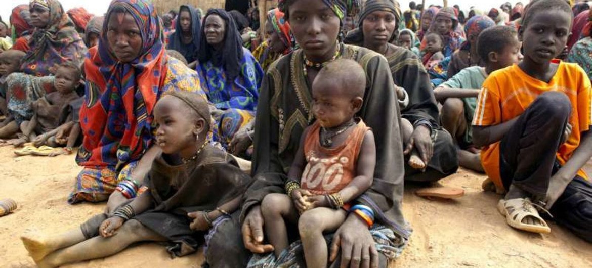 Migrantes en territorio nigeriano (Foto de archivo: H. Caux)