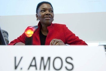 Under-Secretary-General for Humanitarian Affairs and Emergency Relief Coordinator Valerie Amos.