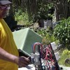 A renewable energy project in Tokelau, supported by UNDP, converts solar-generated power to electricity.