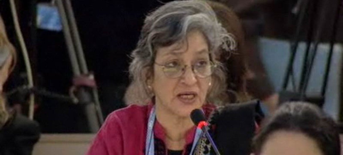 Special Rapporteur on cultural rights, Farida Shaheed.