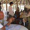 Enregistrement de nouveaux arrivants au camp de Yusuf Batil à Maban dans l'état du du Haut-Nil au Soudan du Sud.