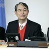 Le Président de la CPI, le juge Sang-Hyun Song. Photo ONU/Paulo Filgueiras