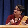 Special Representative for Children and Armed Conflict Radhika Coomaraswamy.