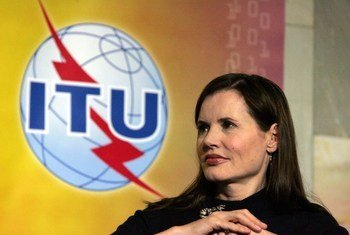 Special Envoy for Women and Girls in the field of technology, Geena Davis.