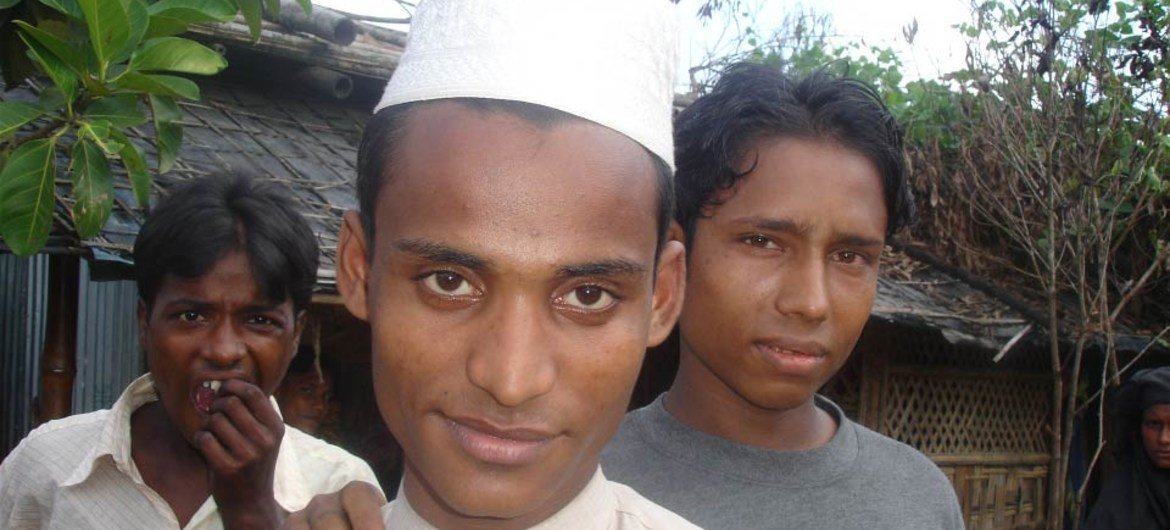 The Rohingya, an ethnic, linguistic and religious minority in Myanmar.