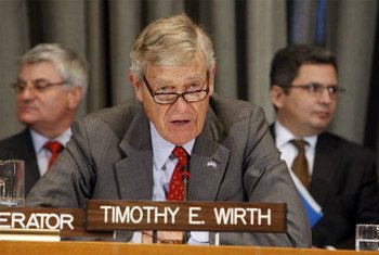 Timothy Wirth, member of the High-Level Group on Sustainable Energy for All.
