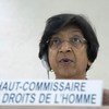 High Commissioner for Human Rights Navi Pillay addresses the 20th Session of the Human Rights Council.