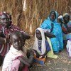 A group of refugees in Jamam, South Sudan.