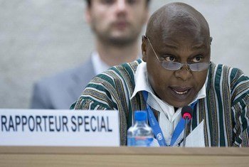 Special Rapporteur on the right to freedom of peacful assembly and of association Maina Kiai.