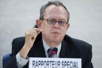 Special Rapporteur on the right to freedom of opinion and expression, Frank La Rue.