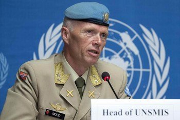Major-General Robert Mood, head of the UN Supervision Mission in Syria.