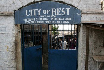 City of Rest centre for substance abuse and mental illness, Freetown, Sierra Leone.