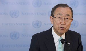 Le Secrétaire général de l'ONU, Ban Ki-moon. ONU Photo/Eskinder Debebe.
