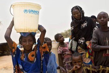 Malian refugees in Niger.