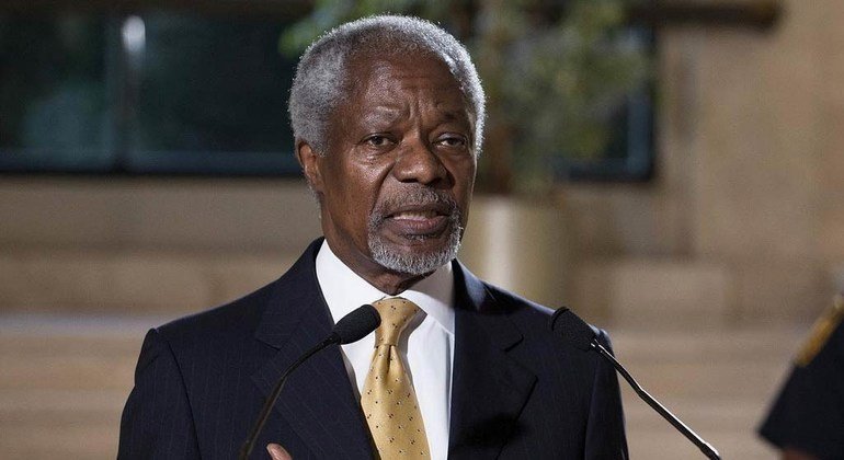 Кофи Аннан в должности Специального посланника ООН по сирийскому урегулированию