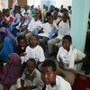 Des enfants dans un centre pour handicapés à Hargesia en Somalie.