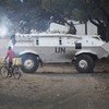 MONUSCO troops provide security for civilians in Goma, DR of Congo against M23 attacks.