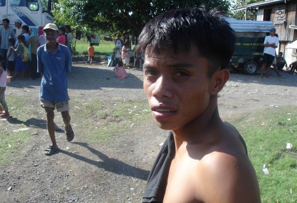 A youngster in Mindanao, Philippines.