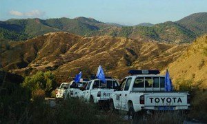Des Casques bleus de l'UNFICYP patrouillent dans le secteur 1 à Chypre (archives).
