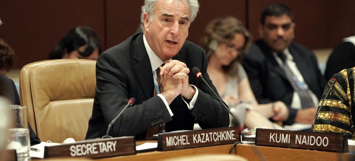 Michel Kazatchkine, Envoyé spécial pour le VIH/sida en Europe orientale et Asie centrale. ONU Photo/Jenny Rockett.