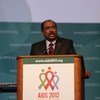 UNAIDS Executive Director Michel Sidibé addresses the opening of the 2012 International AIDS Conference in Washington DC.