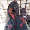 Enregistrement de nouveaux arrivants sur le site de Yusuf Batil, dans le comté de Maban, au Soudan du Sud. UNHCR/P. Rulashe.