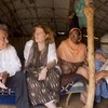 Guterres con refugiadosde Mali