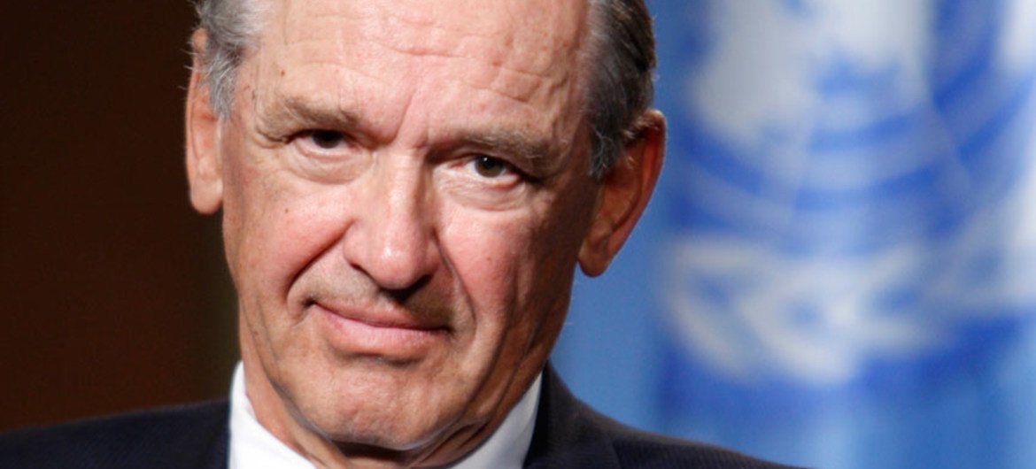 Le Vice-Secrétaire général des Nations Unies, Jan Eliasson. ONU/Devra Berkowitz