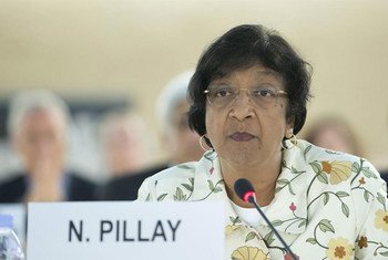 La Haut Commissaire aux droits de l'homme, Navi Pillay.