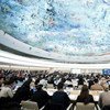 A general view of the Human Rights Council in session.