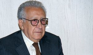 Lakhdar Brahimi, Joint Special Representative of the UN and the League of Arab States for Syria.