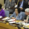 Leila Zerrougui, Secretary-General for Children and Armed Conflict, addresses the Security Council.