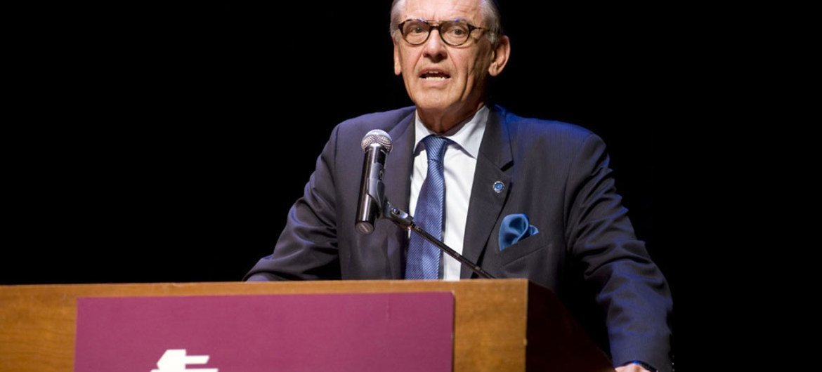 Le Vice-Secrétaire général de l'ONU, Jan Eliasson.