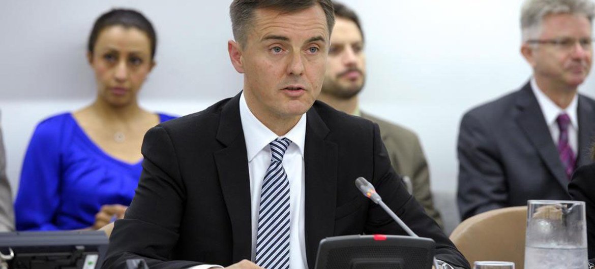 President of ECOSOC Miloš Koterec.