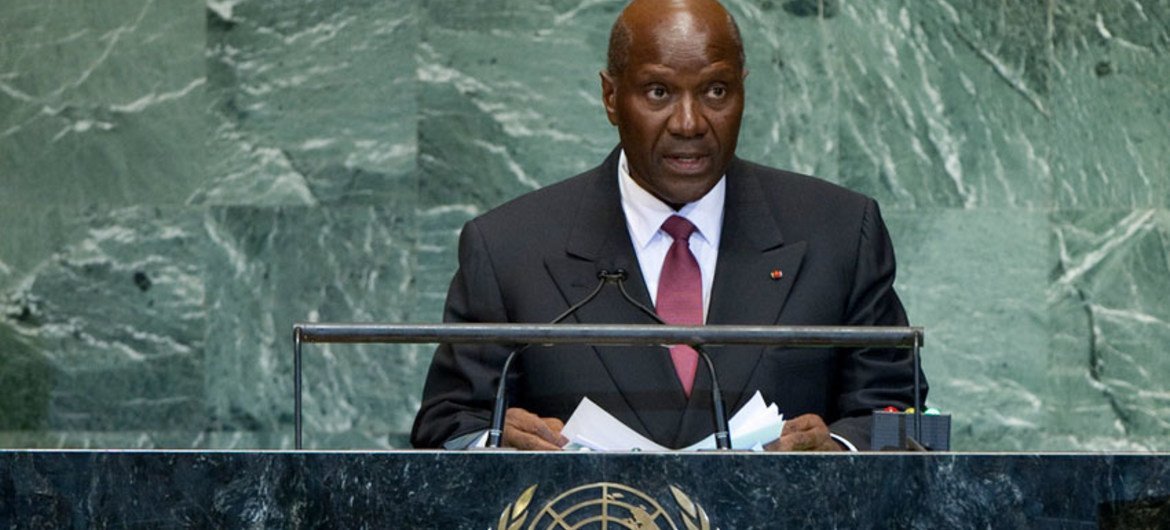 Le Ministre des affaires étrangèreas de la Côte d'Ivoire. Photo ONU/Marco Castro