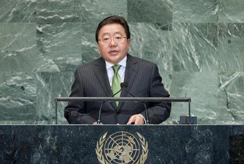 President Tsakhia Elbegdorj of Mongolia.
