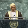 President Ikililou Dhoinine of the Comoros addresses the General Assembly.