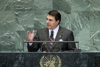 President Federico Franco Gómez of Paraguay addresses General Assembly.