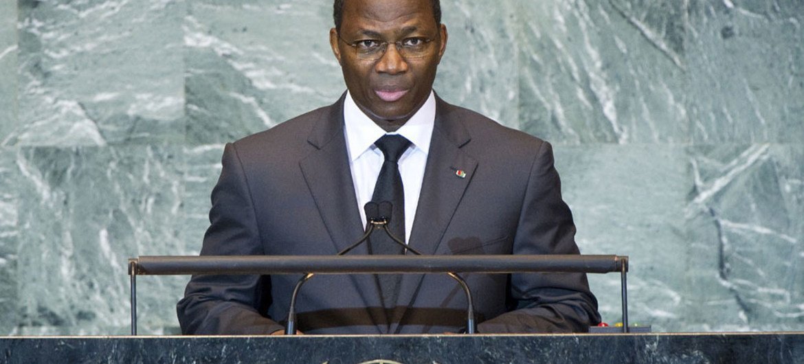 Le Ministre des affaires étrangères du Burkina Faso, Djibril Yipene Bassolé.