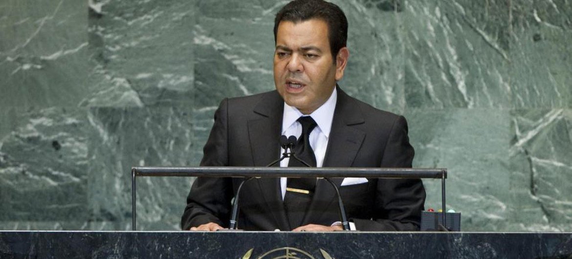 Prince Moulay Rachid of Morocco addresses the General Assembly.