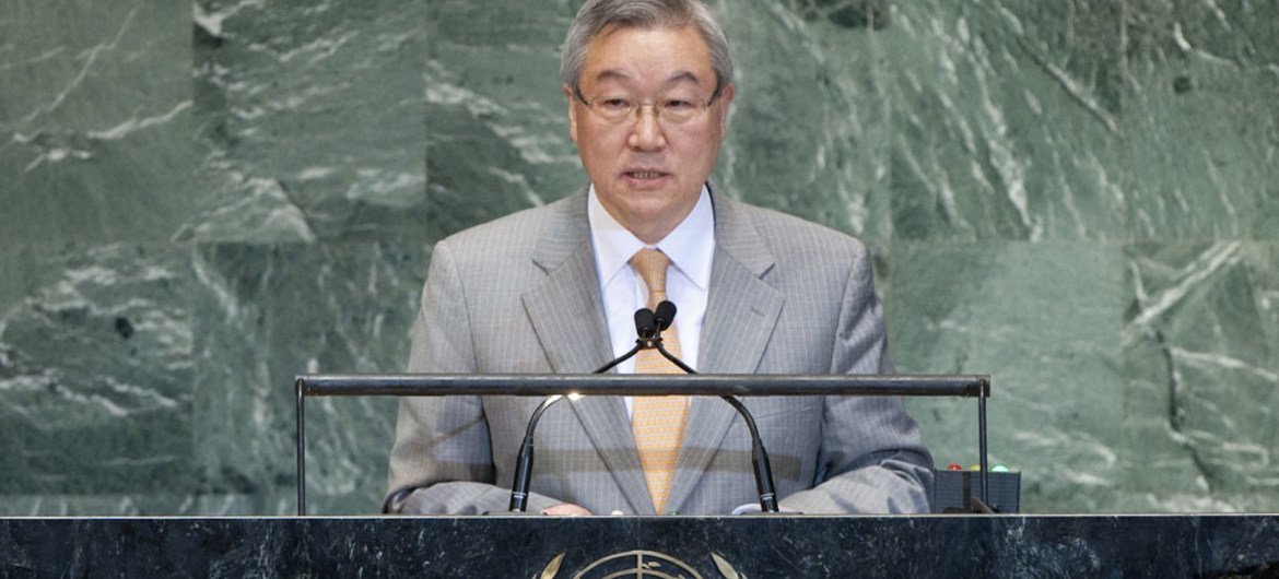 Republic of Korea Foreign Minister Kim Sung-hwan.