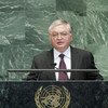 Foreign Minister Edward Nalbandian of Armenia addresses the General Assembly.