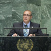Vice Minister for Foreign Affairs of Ecuador arco Albuja addresses General Assembly.