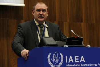 IAEA Deputy Director General Alexander Bychkov.