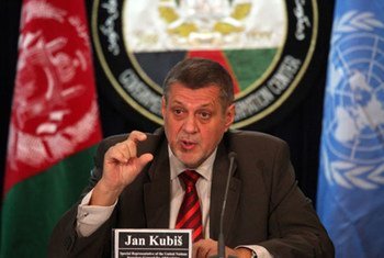 Ján Kubiš, the Special Representative of the Secretary-General for Afghanistan.