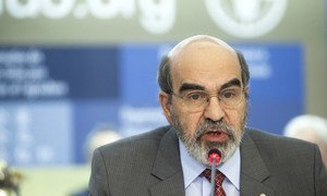 FAO Director-General José Graziano da Silva addressing the Plenary at the opening session of the 39th Session of the Committee on World Food Security CFS.