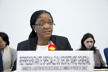 Special Representative on Sexual Violence in Conflict Zainab Bangura.