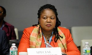 Joy Ngozi Ezeilo, UN Special Rapporteur on trafficking in persons, especially in women and children.