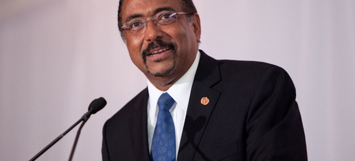 Le Directeur exécutif de l’ONUSIDA, Michel Sidibé.
